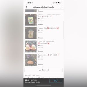 BUNDLE FOR POSHJUICEBOX!!